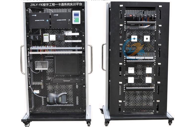 楼宇工程一卡通系统实训平台,一卡通系统装调实验装置